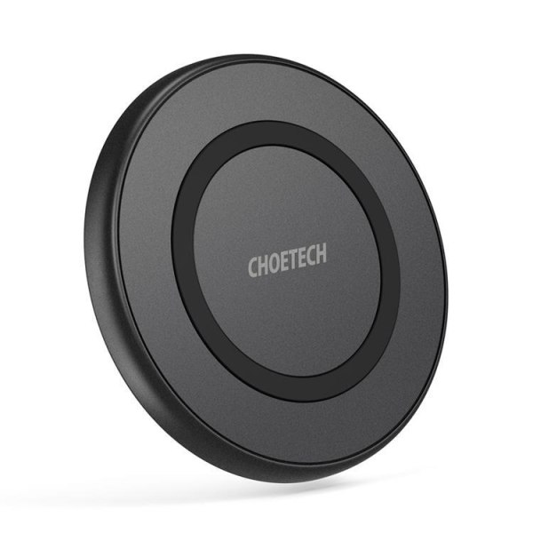 Choetech Qi 10W Trådløs Oplader Micro USB Port - Sort