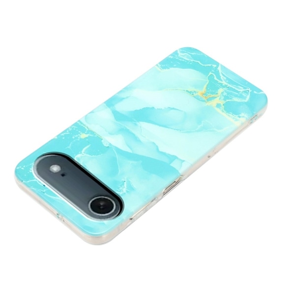 Mobilskal till iPhone Air Marble Pattern Painted TPU - Grön Grön