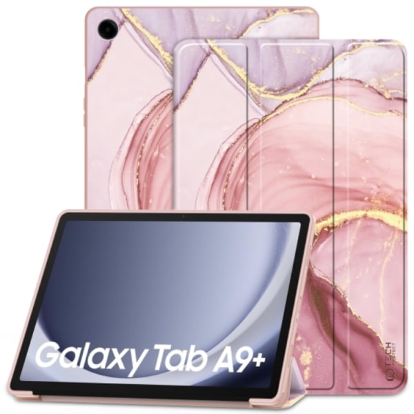 Tech-Protect Galaxy Tab A9 Plus Fodral Smart - Marble