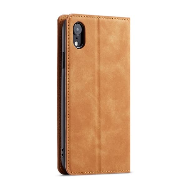 FORWENW Fantasy Series iPhone XR Plånboksfodral Konstläder - Brun