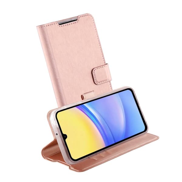 Vivanco Classic Plånboksfodral Galaxy A16 5G Rosa Guld