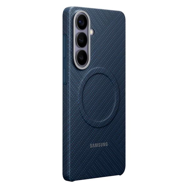 Samsung Mobilskal För Galaxy S26 Plus MagSafe Carbon Magnet - Marinblå