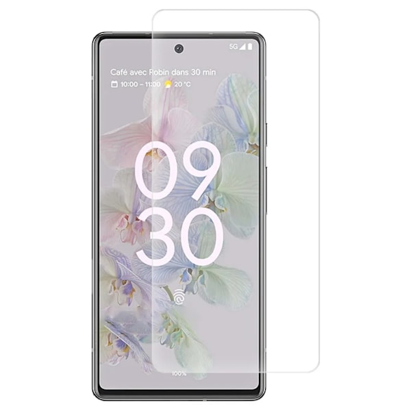 Google Pixel 6A Härdat Glas Skärmskydd - Transparent