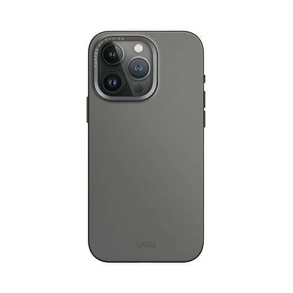 UNIQ Telefontaske til iPhone 15 Pro MagSafe Lyden DS - Grå-Sort