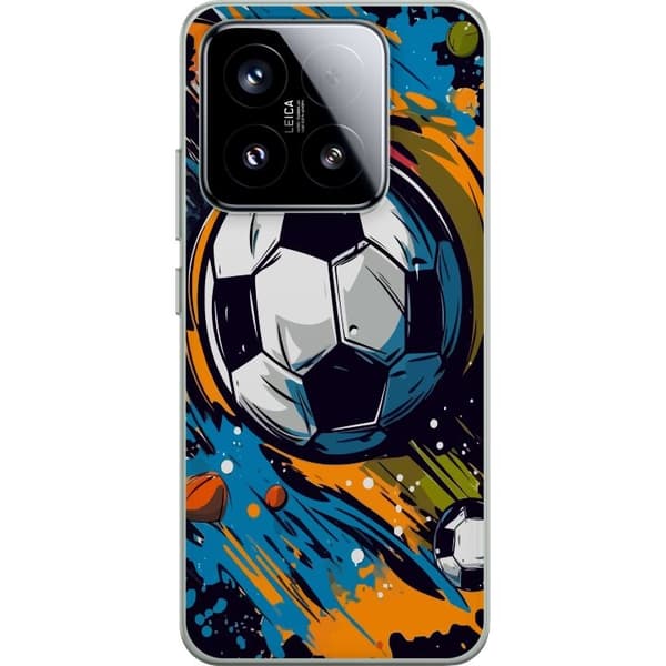 Mobilskal till Xiaomi 15 med Fotbollar