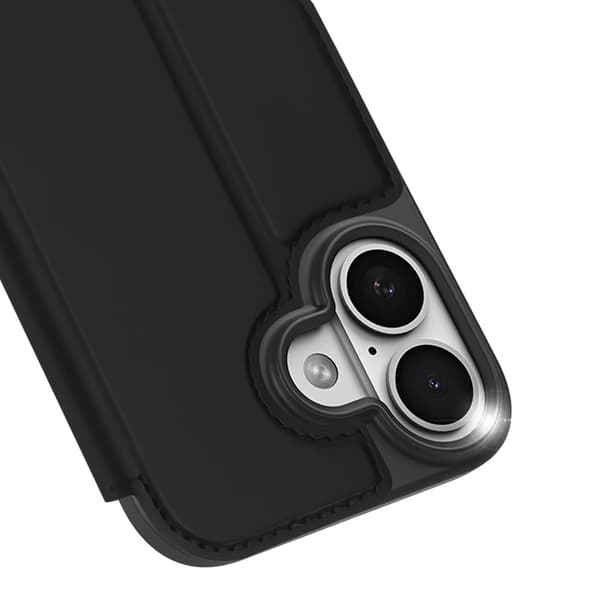 DUX DUCIS Skin Pro iPhone 17 Plånboksfodral PU Läder - Svart Svart