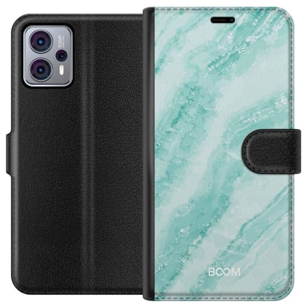 Plånboksfodral till Motorola Moto G23 med Mint Marble