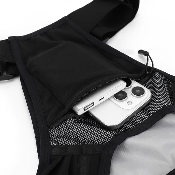 Wozinsky Reflex Løbevest WKDB1 - Sort Svart
