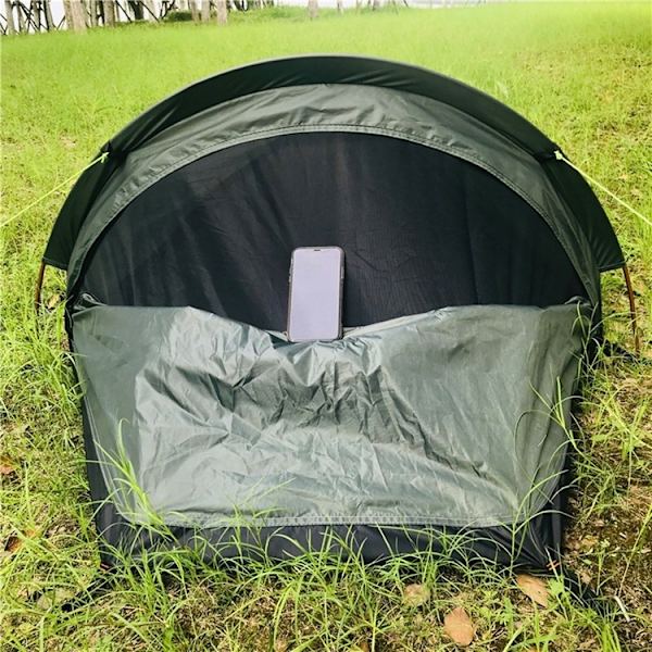Utomhuscamping Enkeltält Lättvikt - Armégrönt