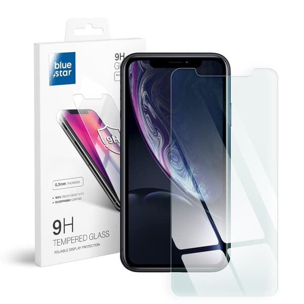 Blue Star Hærdet Glas Skærmbeskytter til Apple iPhone Xr/11