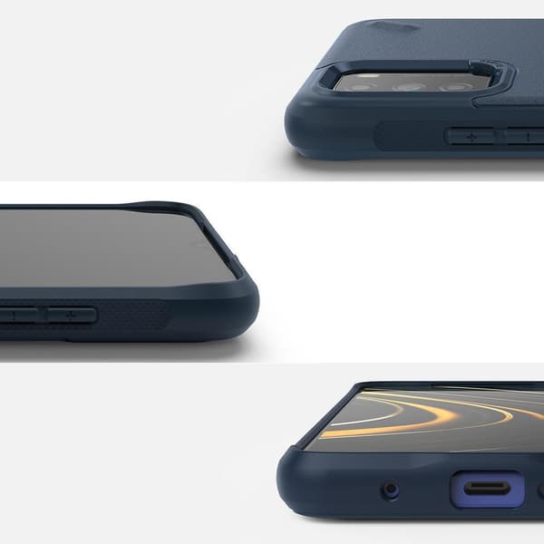 Ringke Onyx Holdbart Cover Xiaomi Poco M3 - Gennemsigtig