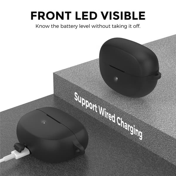 AHASTYLE Bose Ultra Open Earbuds Mobilskal med Karbinhake WG147 Svart