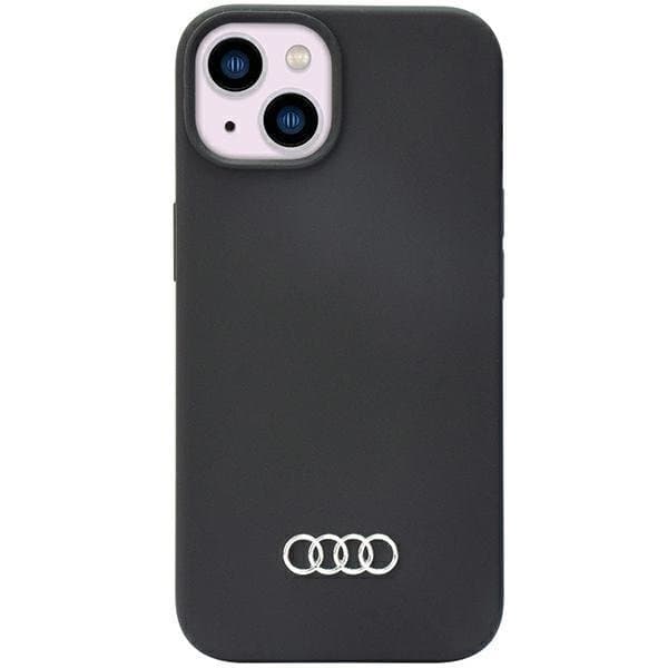 Audi Mobilskal till iPhone 14 Silicone - Svart Svart