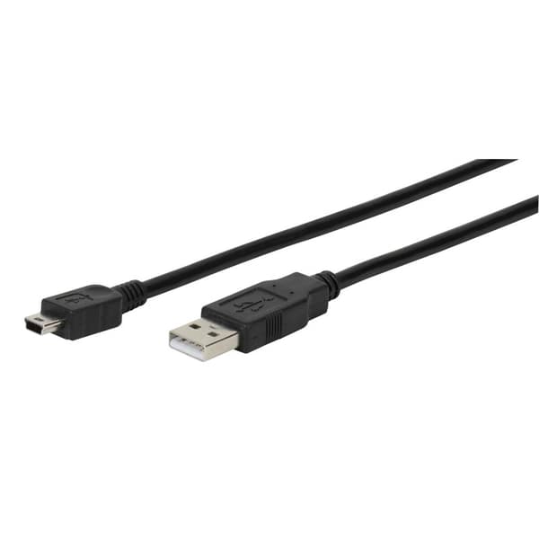 Vivanco Datakabel USB 2.0 A hane ->mini B hane 1.8m svart