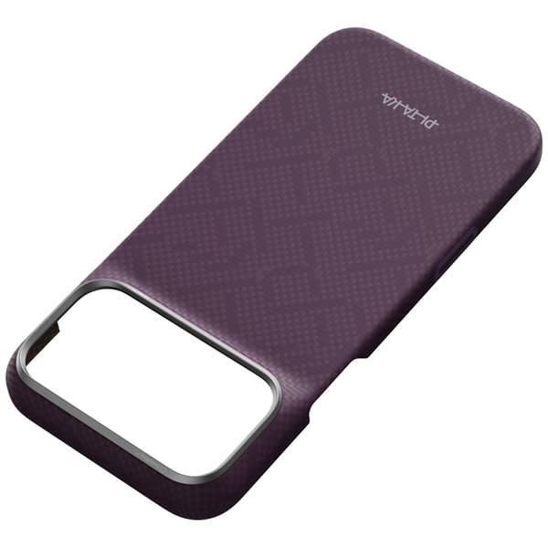 PITAKA Mobilskal För iPhone 18 Pro Max/17 Pro Max Magsafe Edge PTK - Lila
