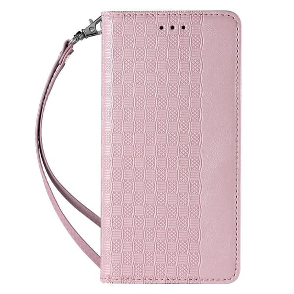 Galaxy S22 Plus Plånboksfodral Magnet Strap - Rosa Rosa