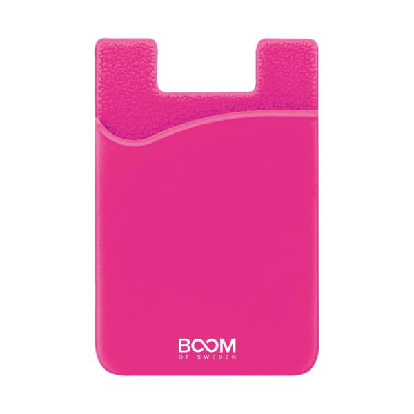 BOOM - Itsekiinnittyvä korttikotelo - Magenta Pink
