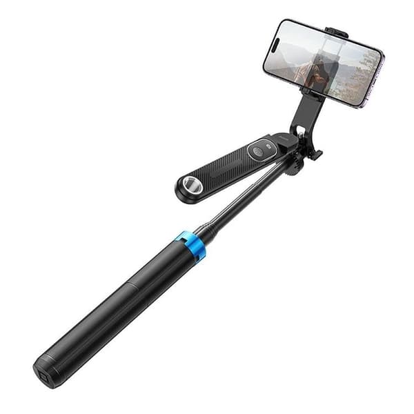 Hoco Selfie Stick Bluetooth med Fjärrkontroll K22 - Svart