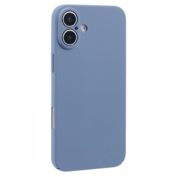 Mobilskal till iPhone 16 Plus Skin-Touch Rubberized PC - Lavendelgrå Grå