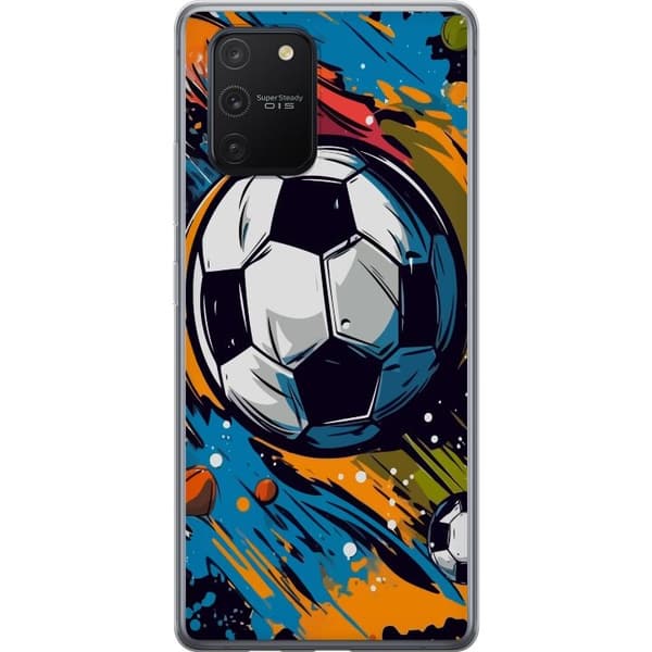 Mobilskal till Samsung Galaxy S10 Lite med Fotbollar