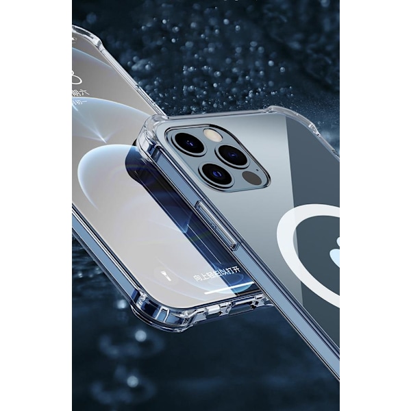 ShockProof Magsafe Skal iPhone 13 Pro - Clear Transparent