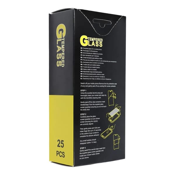 [25-Pack] Xiaomi Redmi Note 13 Pro 5G Härdat Glas Skärmskydd Transparent