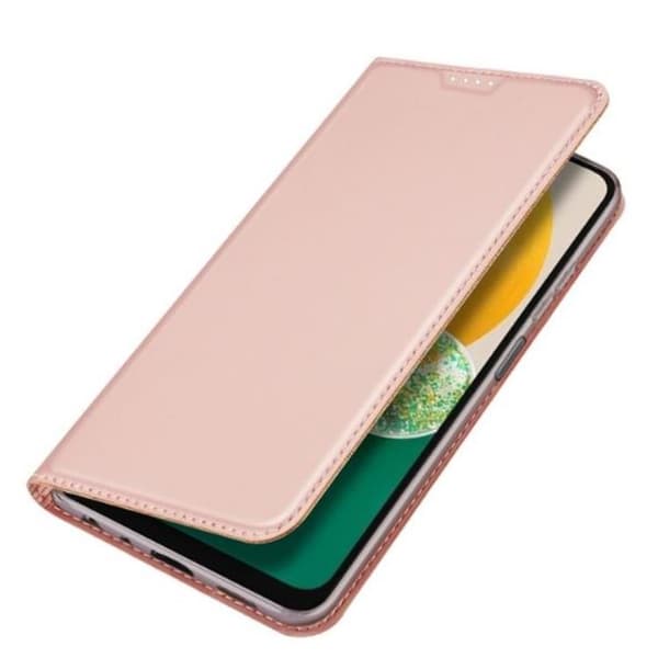 DUX DUCIS Skin Pro Galaxy A24 4G Plånboksfodral PU Läder - Rosa Guld