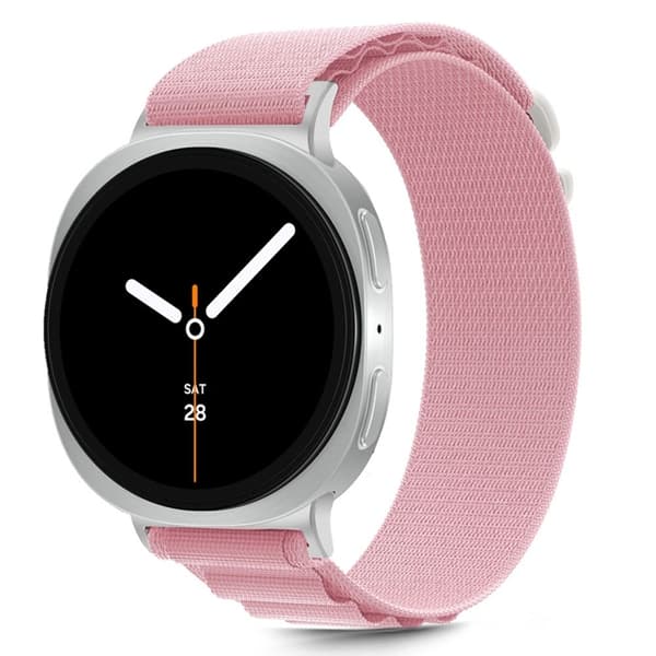 Tech-Protect Galaxy Watch 8/8 Classic (40/44/46mm) Armband Nylon Pro Rosa