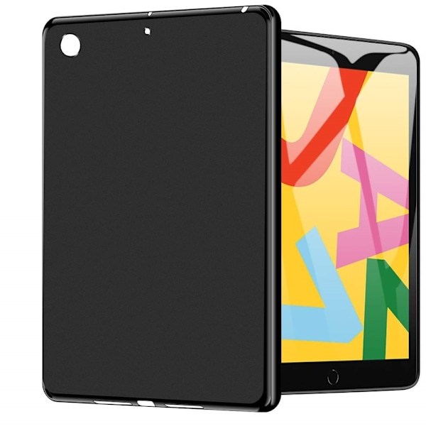 iPad 10.2 (2019/2020/2021) Skal TPU - Svart Svart