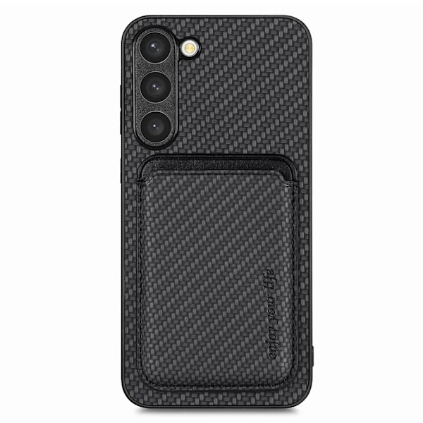 Galaxy S23 Mobilskal Korthållare Detachable - Svart Svart