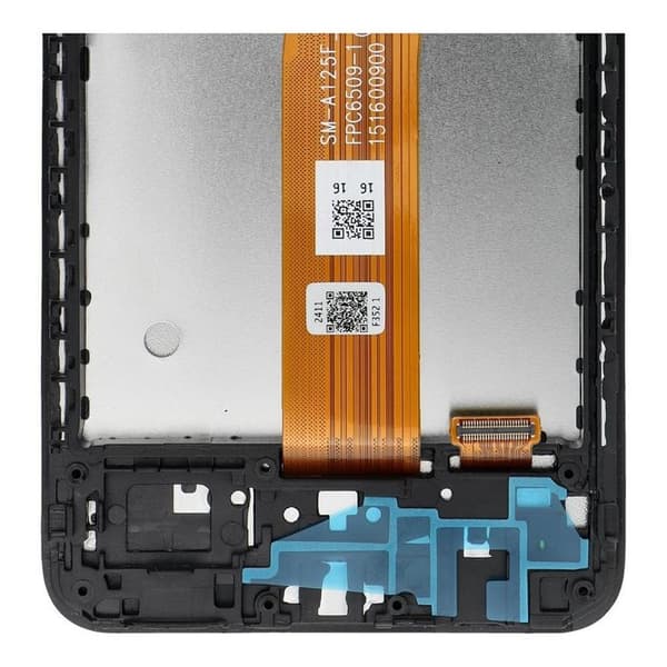 Galaxy A12 Skärm med LCD-display A125F NCC Svart