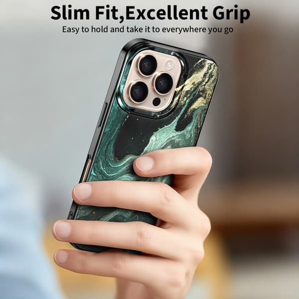 Tech-Protect Mobilskal till iPhone 16 Pro Max Magsafe Lamano - Verde Aura Grön