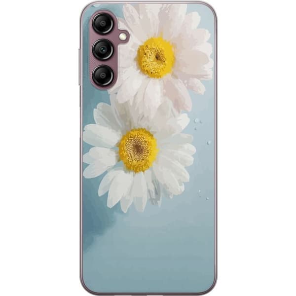 Telefontaske til Samsung Galaxy A14 5G med sommerblomster