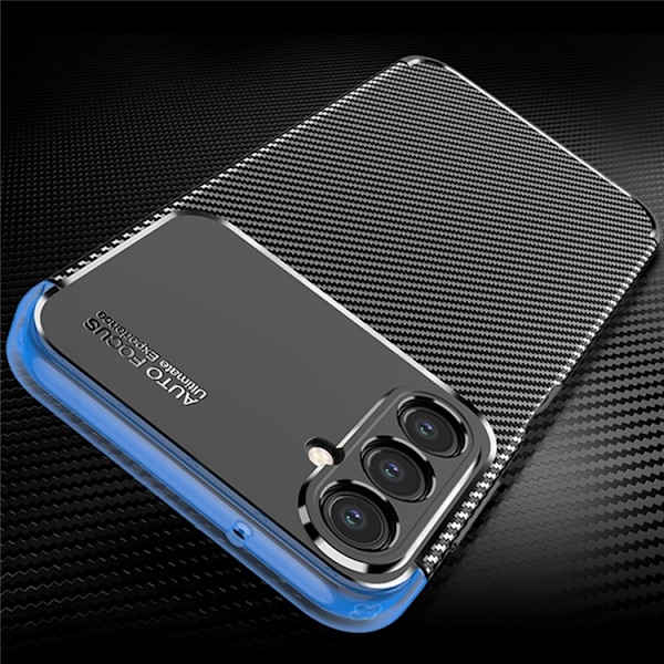 Galaxy A24 4G Mobilskal Carbon Fiber - Svart Svart