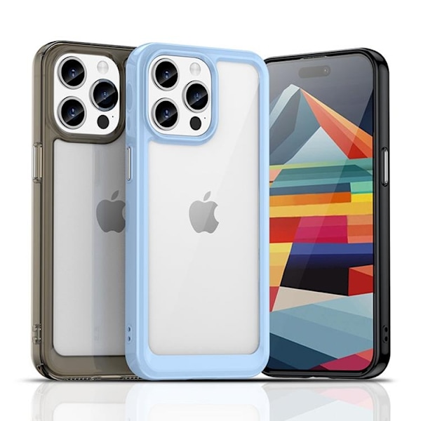 Mobilskal till iPhone 15 Pro Outer Space - Svart Svart