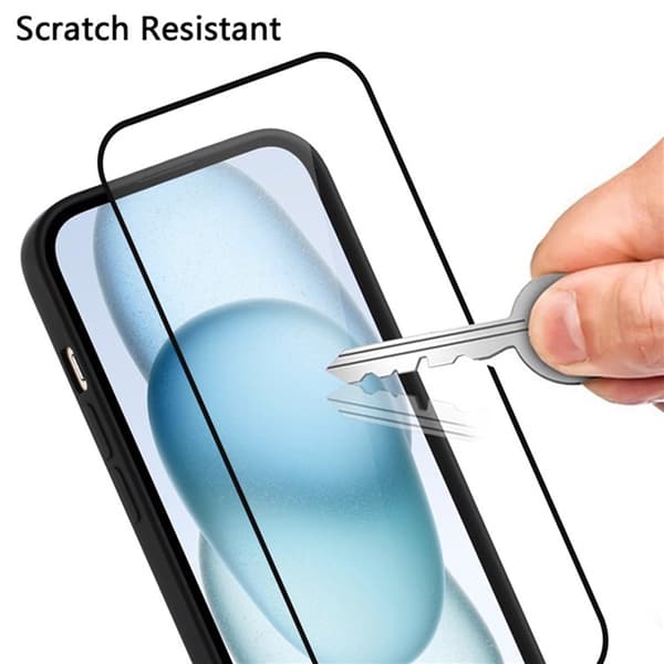 WANLONFENG Mobilskal till Galaxy S25 Plus med Härdat Glas WL - Clear Transparent
