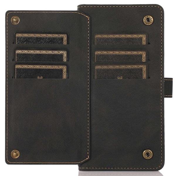 iPhone 14 Pro Plånboksfodral Flip - Svart Black