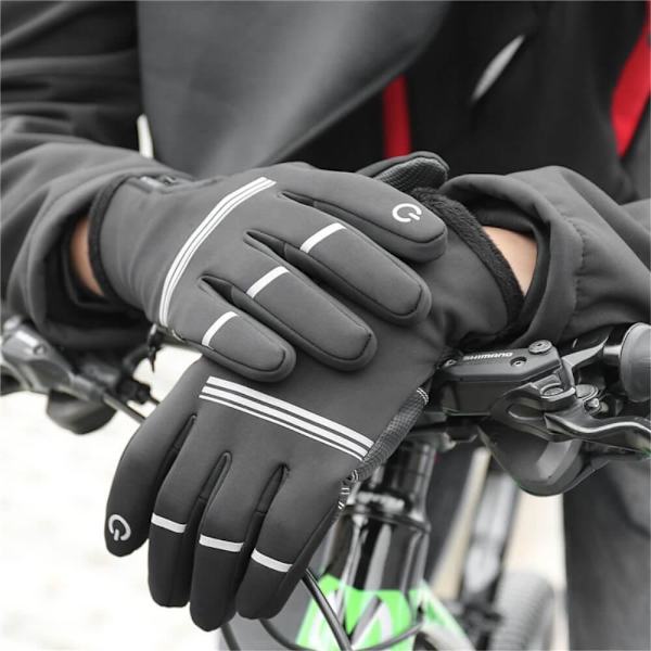 Sword Vandtætte touch handsker / handsker - Large - Sort Black