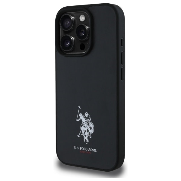 US Polo Mobilskal till iPhone 15 Pro Max Leather Embroidered