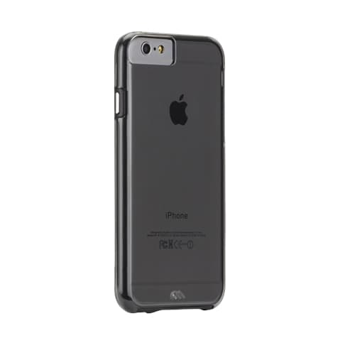 Case-Mate Naked Tough Taske til iPhone 6/6S - Sort Black