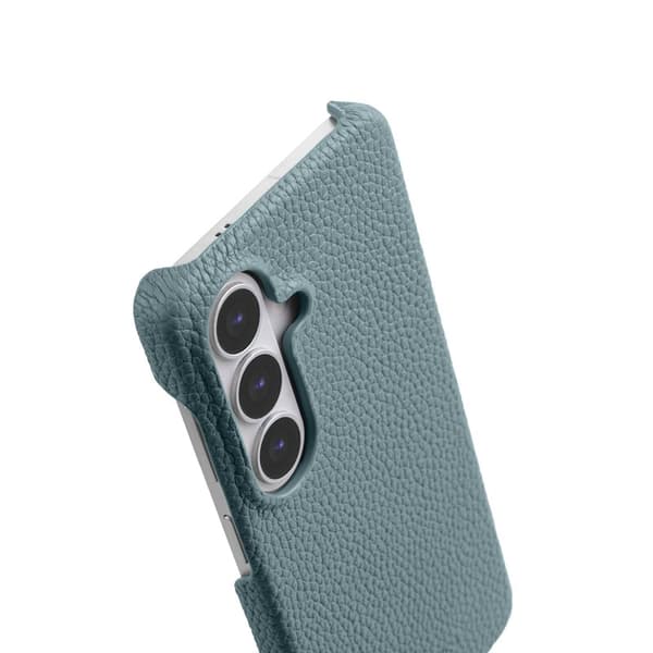 MELKCO Mobilskal för Samsung Galaxy S26 Plus Magnetiskt Äkta läder - Blå