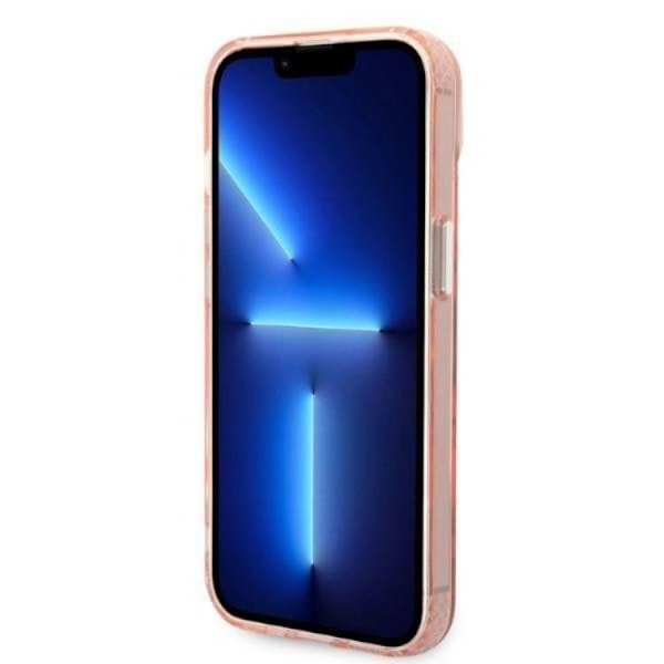 Karl Lagerfeld iPhone 14 Plus Skal Magsafe Iconic Karl & Choupette - Rosa