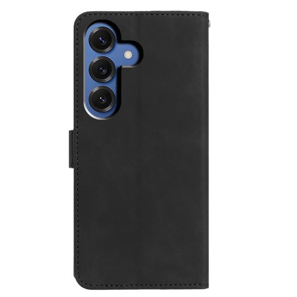 Plånboksfodral för Samsung Galaxy S26 Plus Konstläder Ställ - Svart