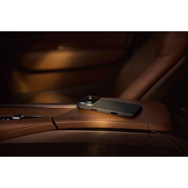 Pitaka Summa MagSafe Fodral Apple iPhone 17 Pro Svart/Grå