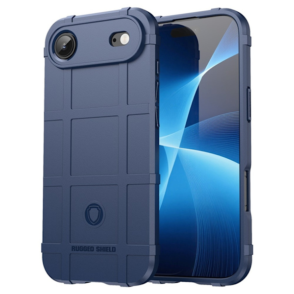 Mobilskal till iPhone Air Grid Design Scratch-Proof Soft TPU - Blå Blå