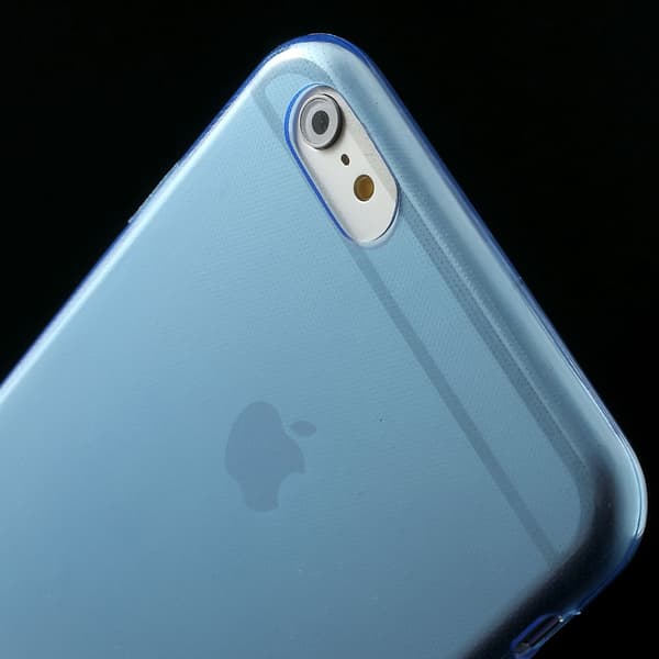 Ultra-tyndt 0,6 mm Flexicase Etui til Apple iPhone 6(S) Plus - Blå Blue
