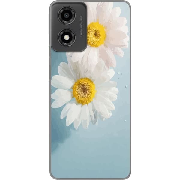 Mobilskal till Motorola Moto E14 med Sommarblommor