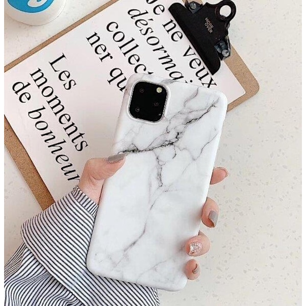 Wozinsky Marble iPhone 12 Pro Max Skal Rosa Rosa