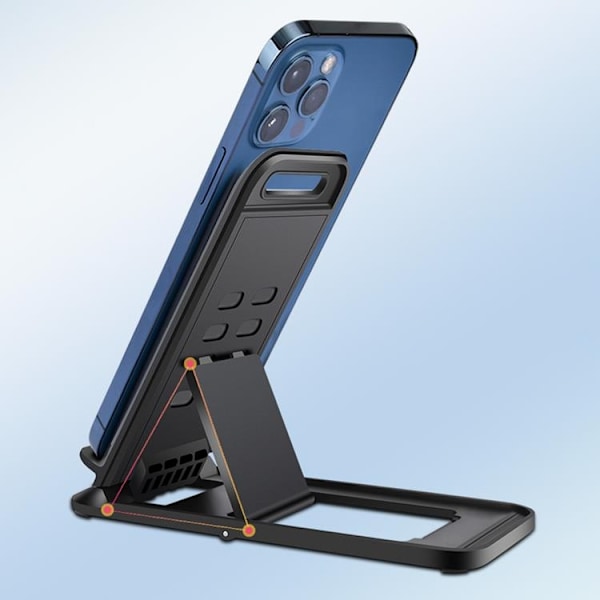 Universal Foldable Stativ För Mobil och Surfplattor - Vit