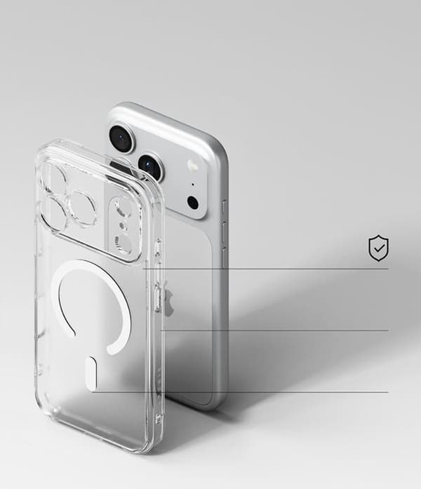 Ringke Mobilskal För iPhone 18 Pro Max/17 Pro Max MagSafe Fusion - Matt Clear Transparent